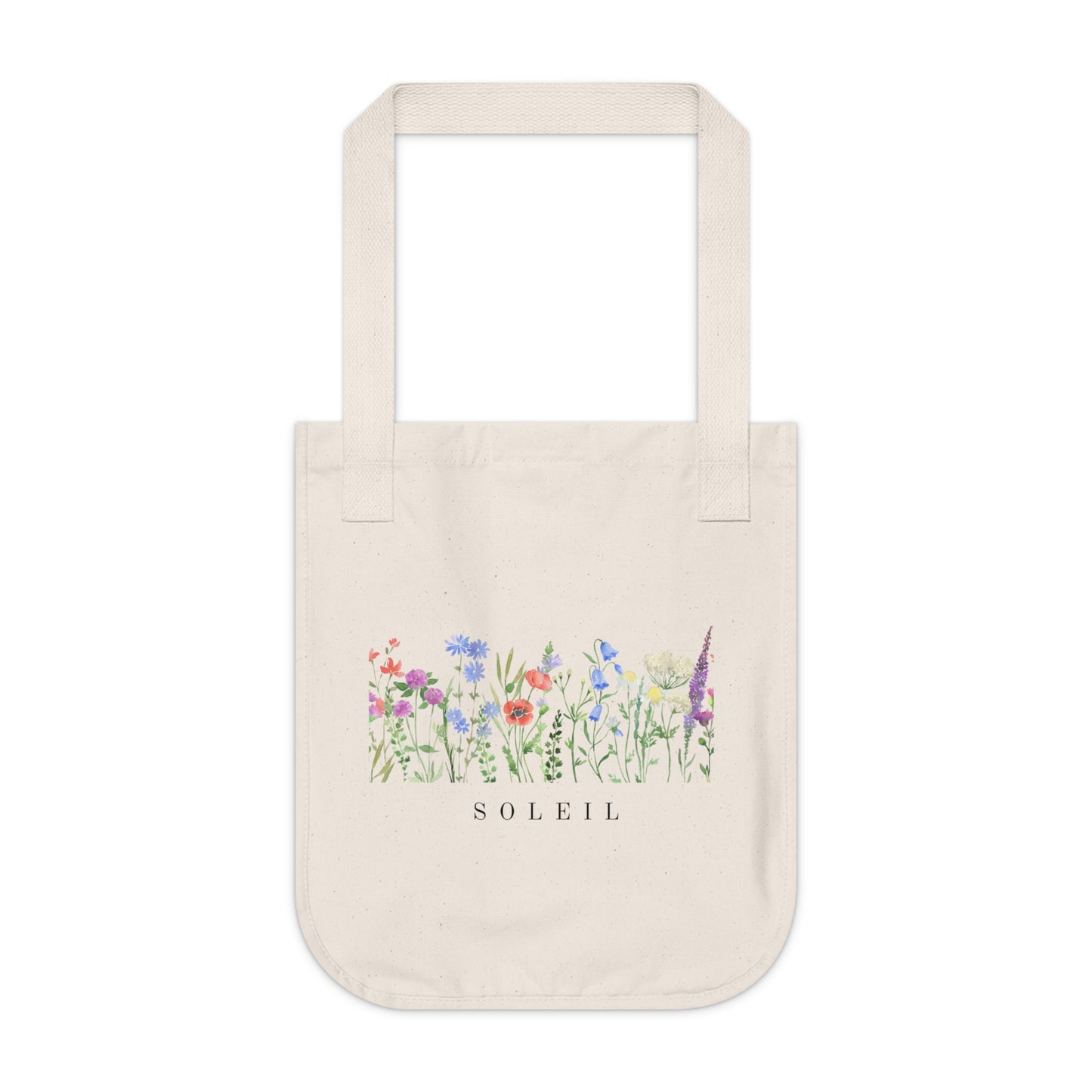 Eco Conscious Wildflower Tote Bag