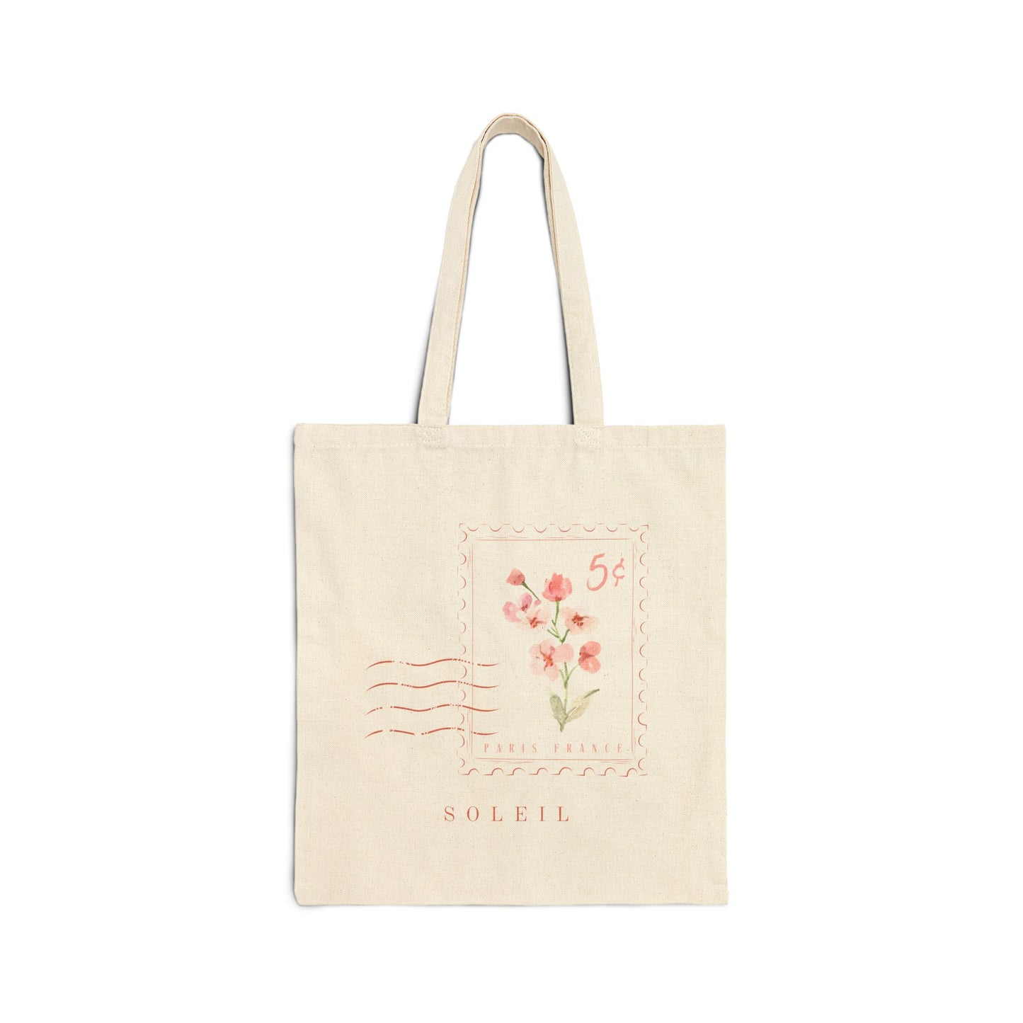 Paris Stamp Tote Bag