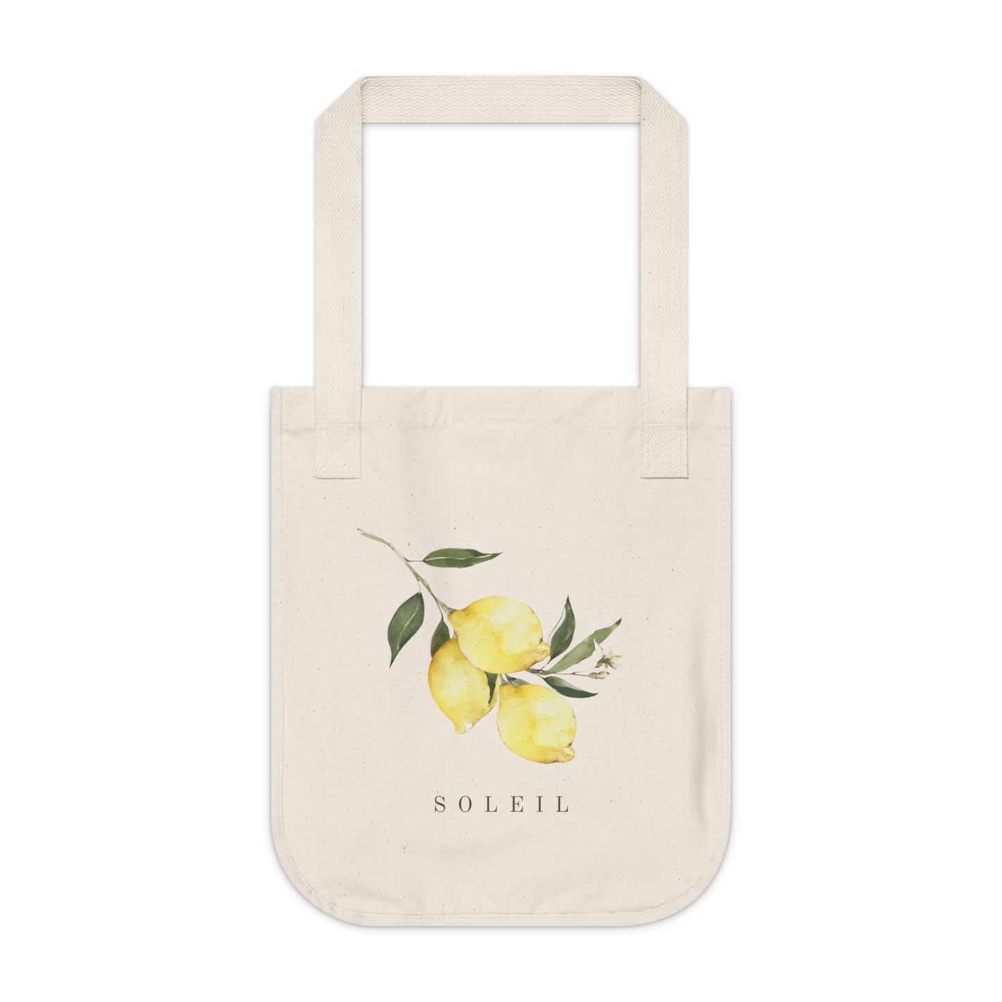 Eco Friendly Lemon Tote Bag