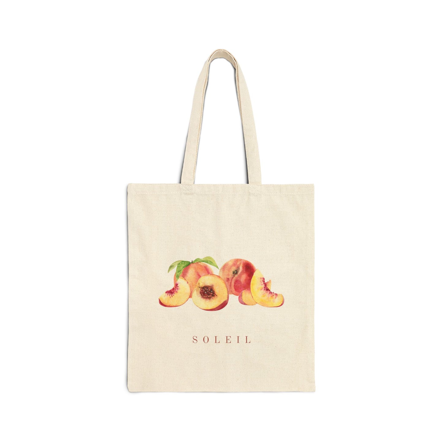 Peach Tote Bag