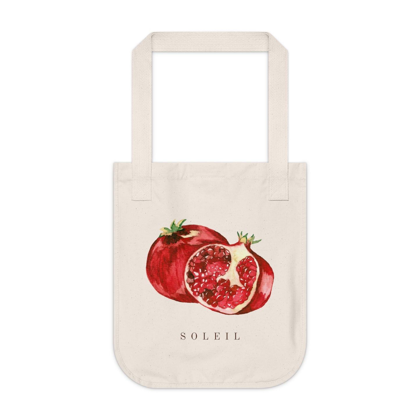 Eco Friendly Pomegranate Tote Bag