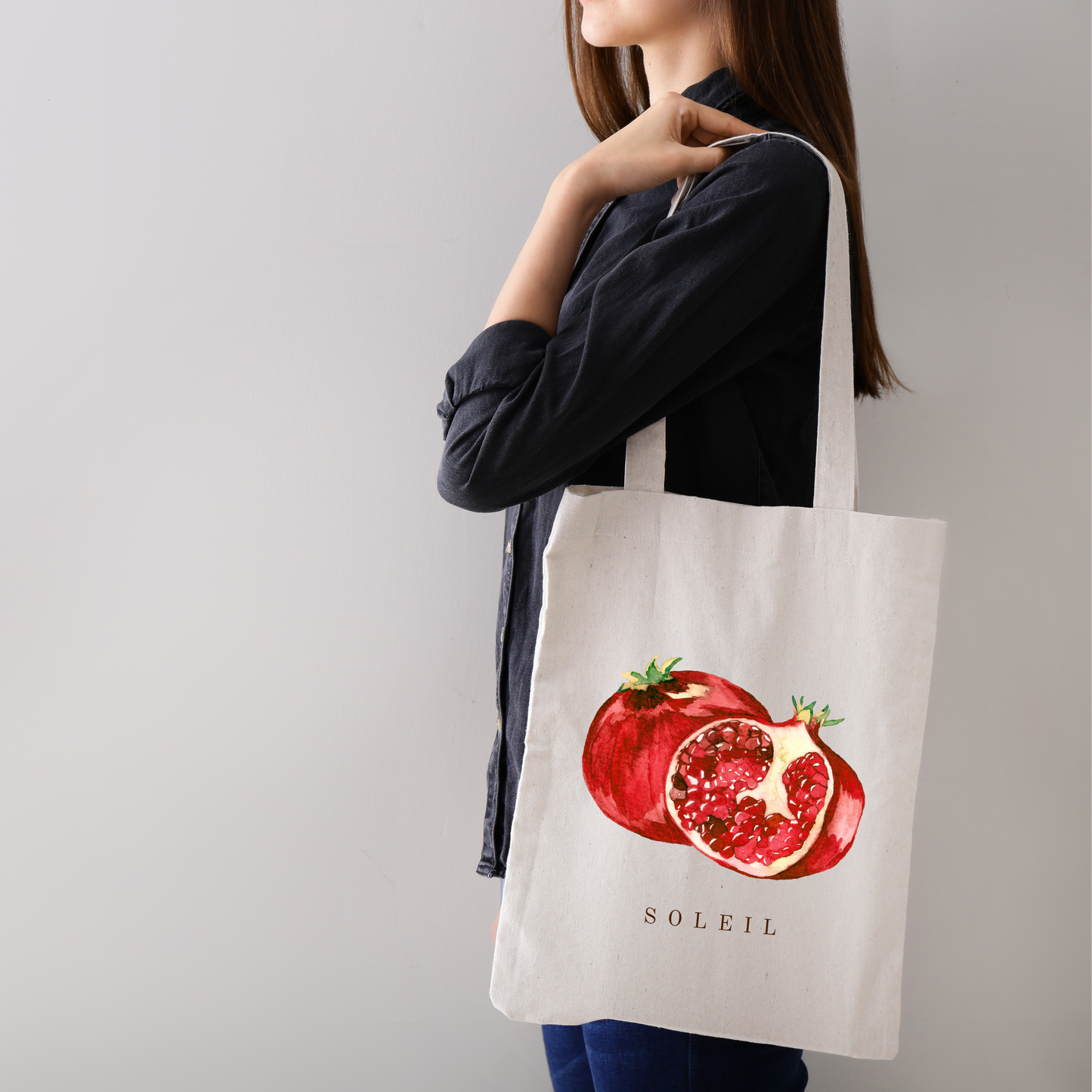 Pomegranate Tote Bag