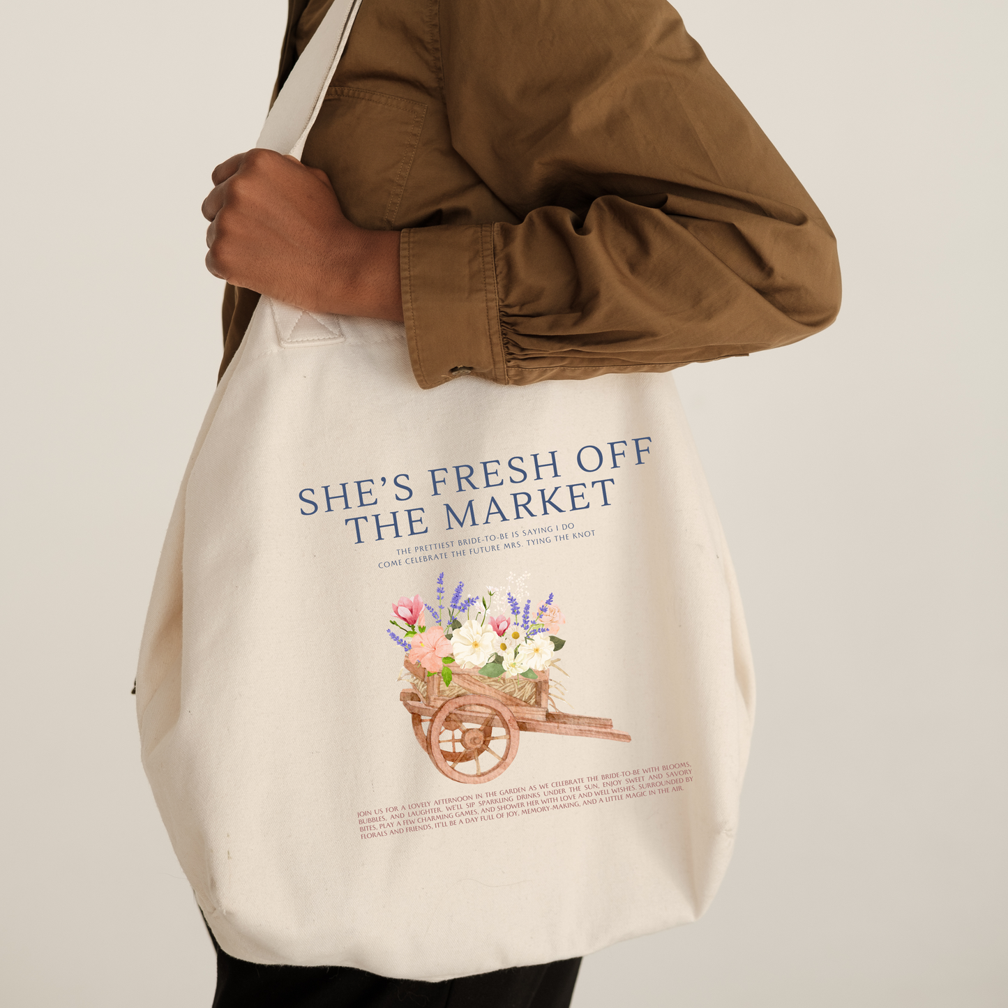 Eco Conscious Fresh Off the Market Tote Bag