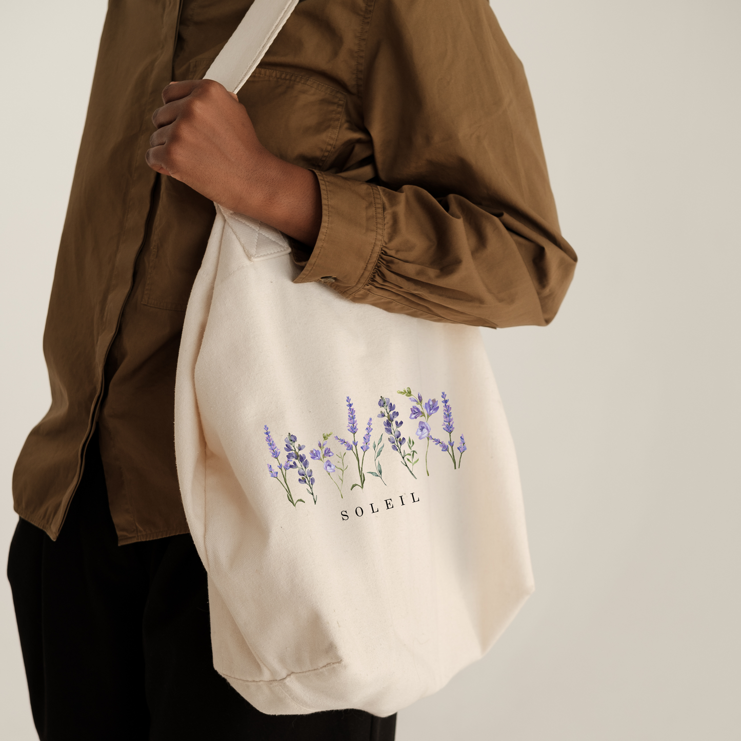 Eco Conscious Lupine Tote Bag